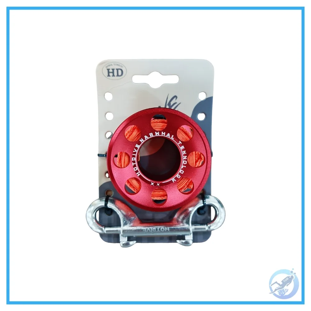 HOTDIVE SMB Aluminum Spool Reel 15M AR50-15