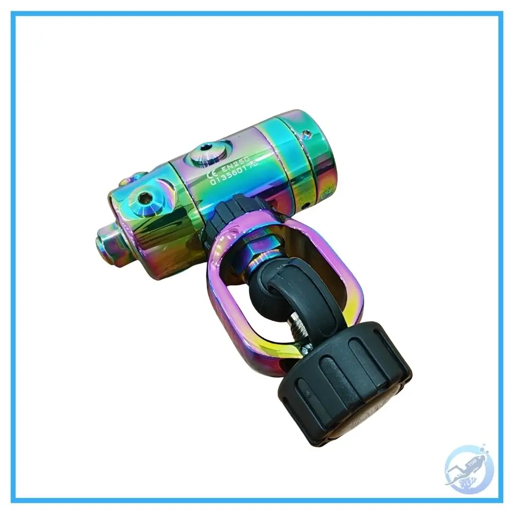 HOTDIVE Regulator 1st Stage S3-YOKE (Rainbow)