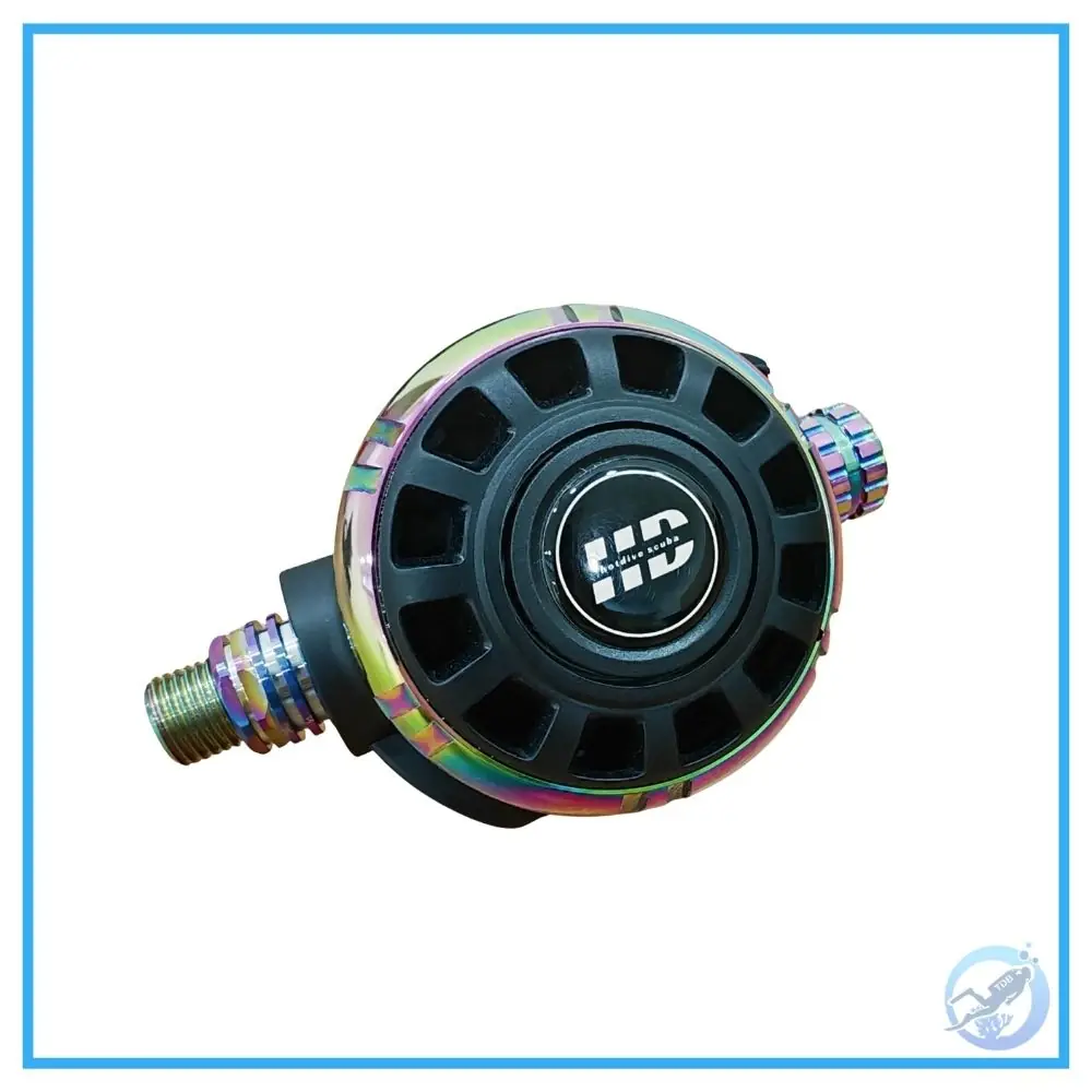 HOTDIVE Regulator Second Stage T4 (Rainbow)