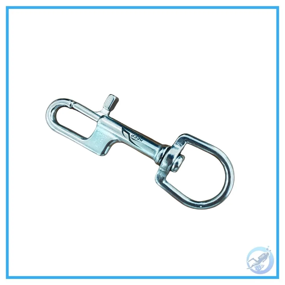 KEEPDIVING 316 Stainless Steel Single Hook SSA-XDT100X (100mm)