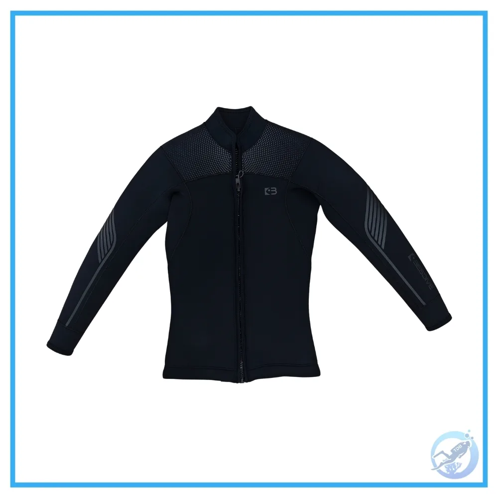 BESTDIVE Wetsuit Male Top HMM001 (Black Hero)