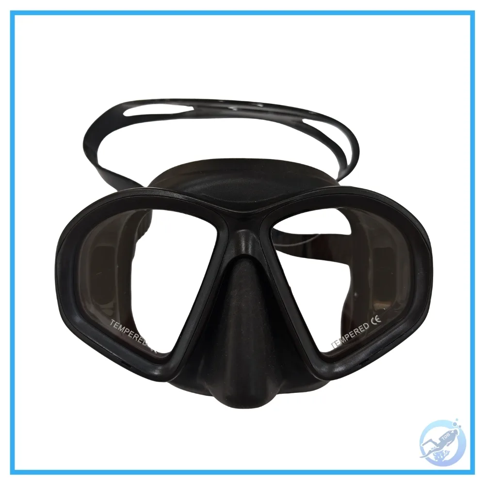 HOTDIVE Scuba Diving Mask DM37 (Black)