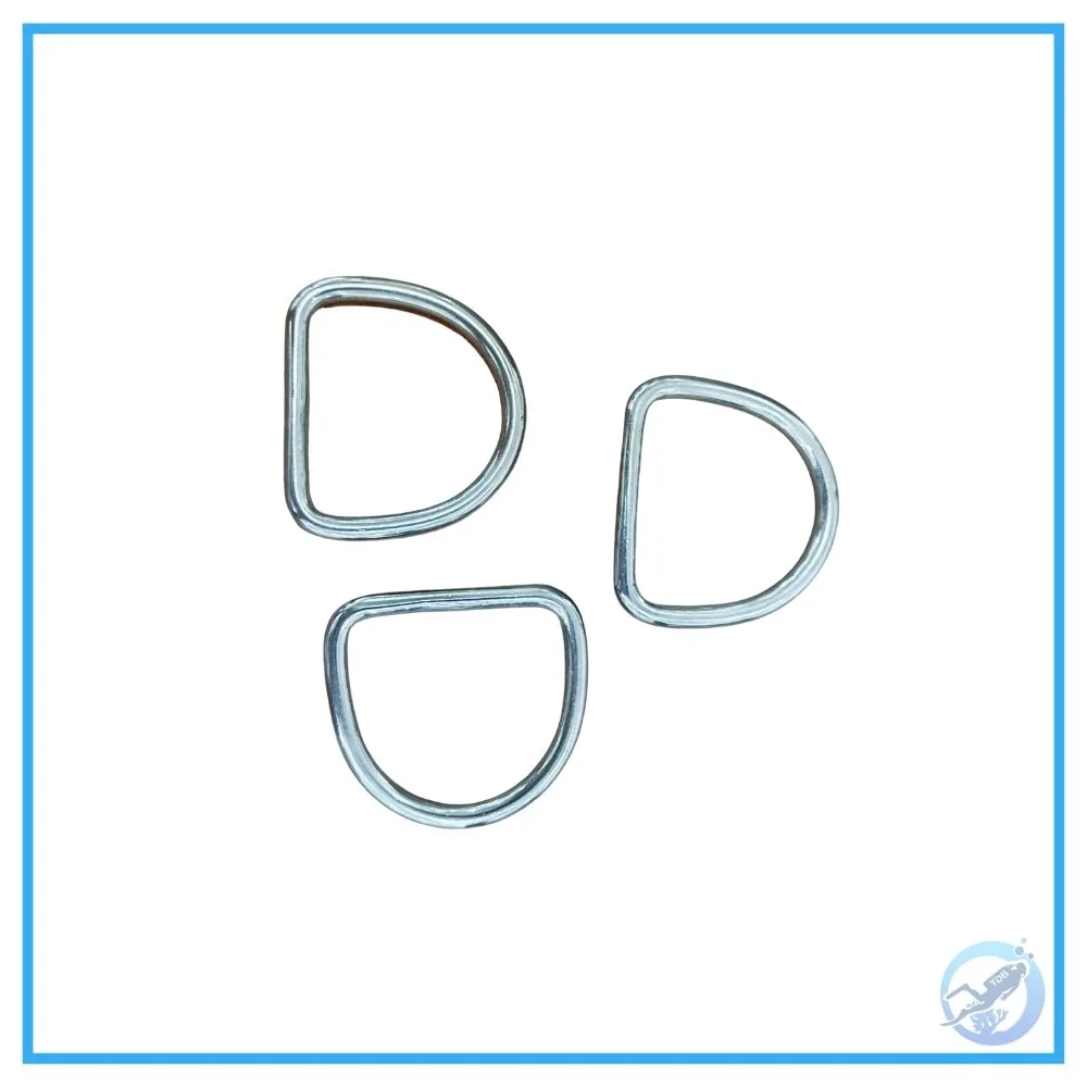 KEEPDIVING D-Ring SSA-DXH4137 (Silver)