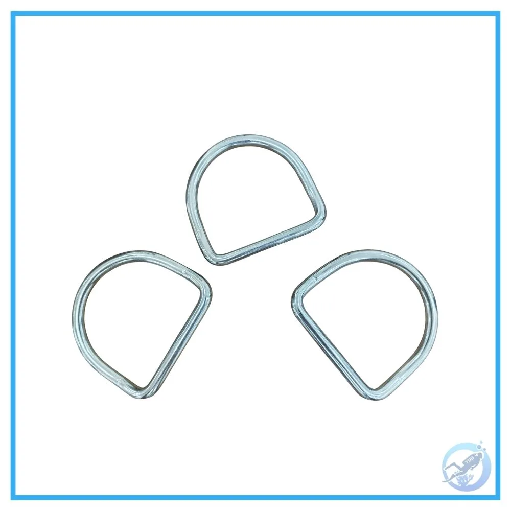 KEEPDIVING D-Ring SSA-DXH5146 (Silver)