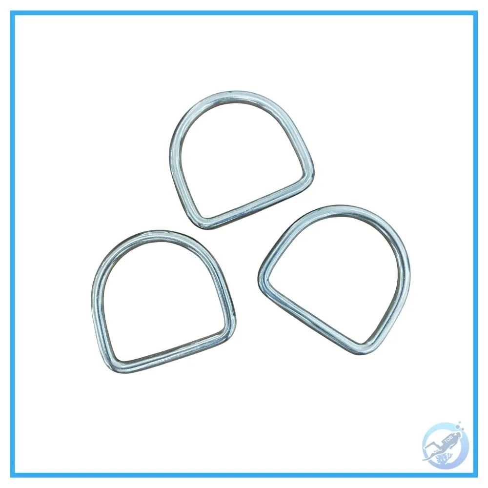 KEEPDIVING D-Ring SSA-DXH5147 (Silver)