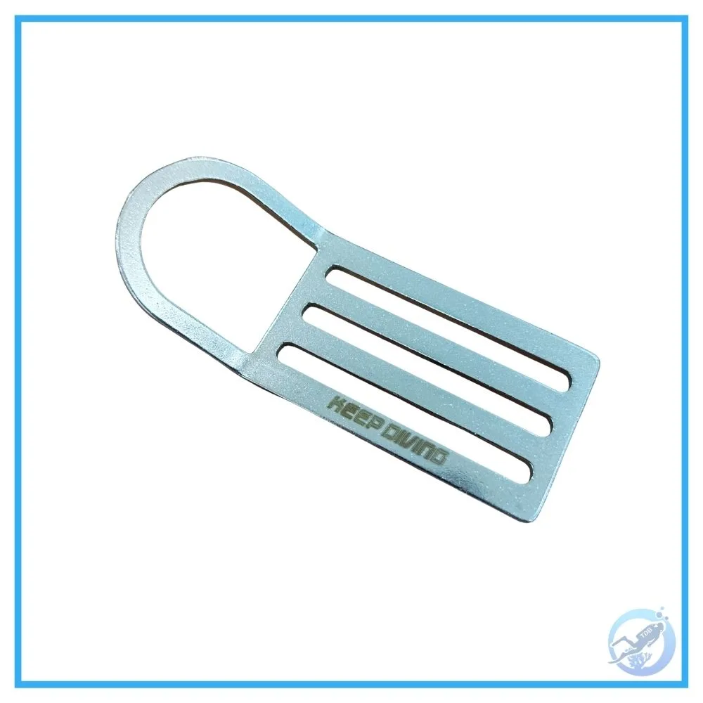 KEEPDIVING D-Ring Buckle SSA-MK01D (Silver)