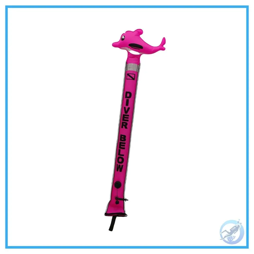 KEEPDIVING Surface Marker Buoy SMB-977 1.5M (Dolphin)