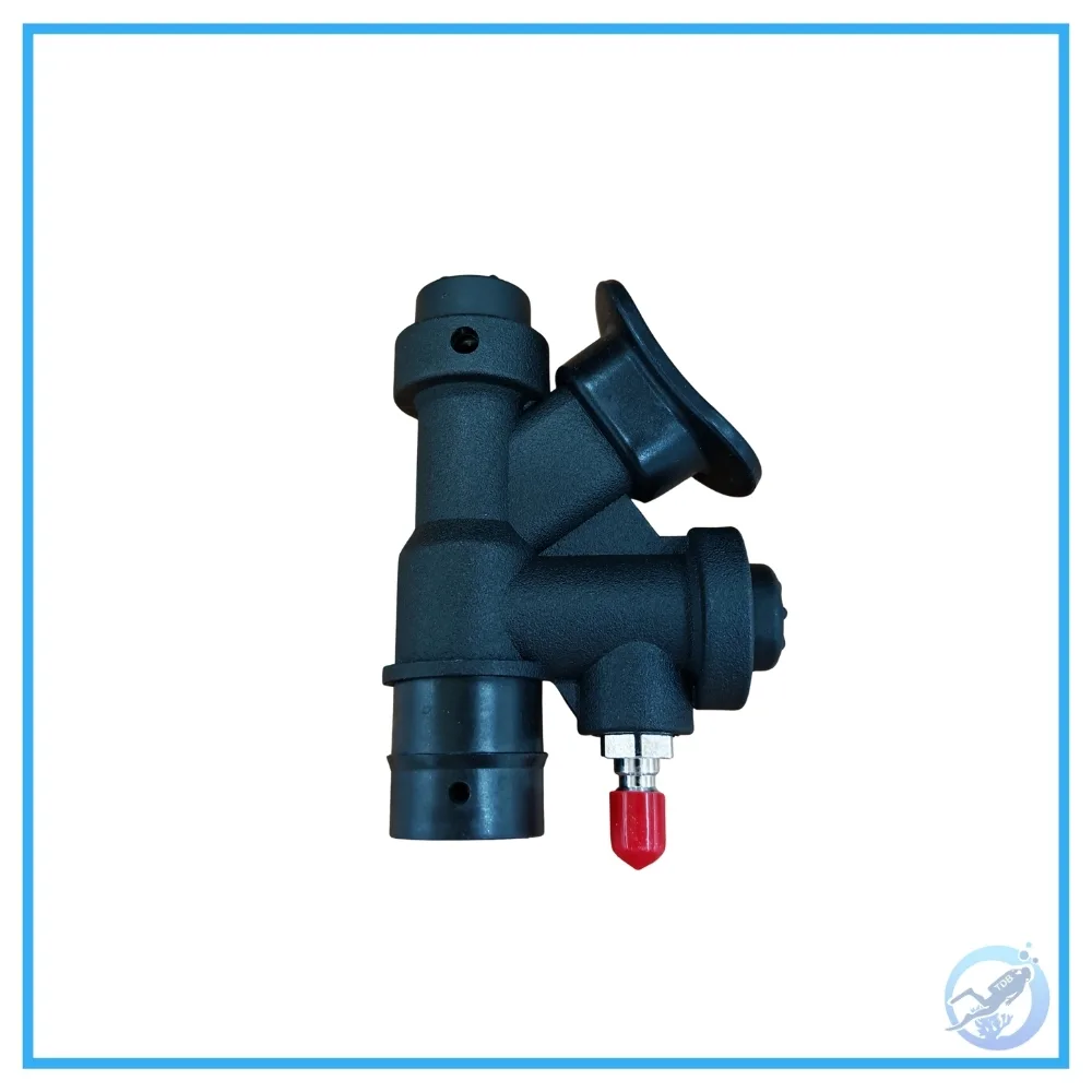 KEEPDIVING K Valve Inflater VL-01 (Black)