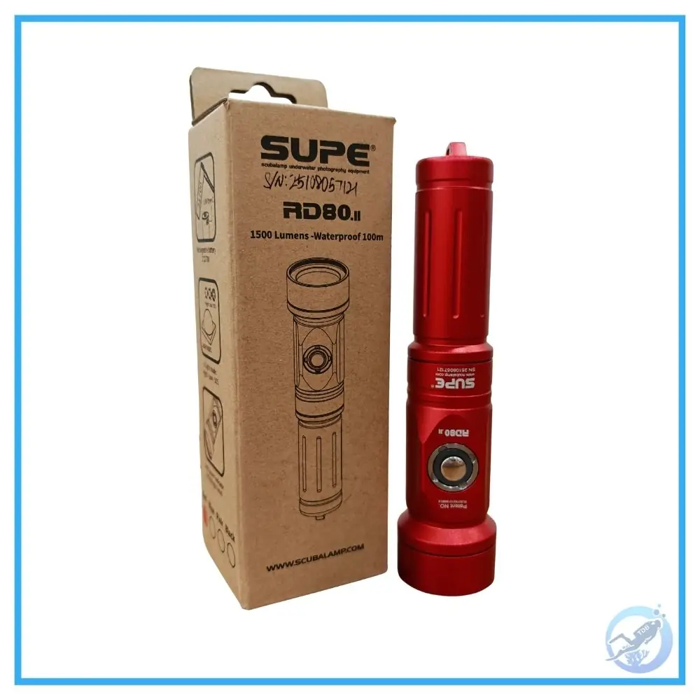 SUPE RD80 V2 Dive Torch